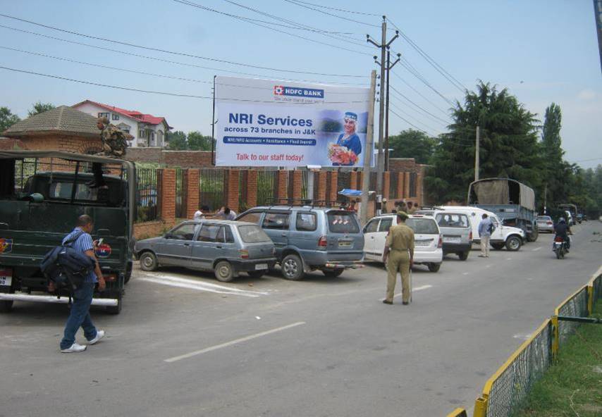 Unipole - Airport Road 1, SRINAGAR, JAMMU AND KASHMIR Unipole - Airport Road 1, SRINAGAR, JAMMU AND KASHMIR