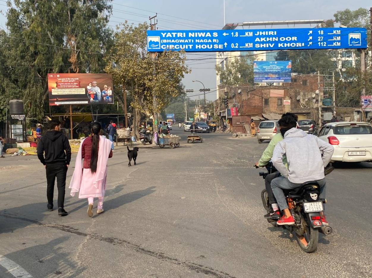 Unipole - Canal Road Head, Jammu, JAMMU AND KASHMIR Unipole - Canal Road Head, Jammu, JAMMU AND KASHMIR