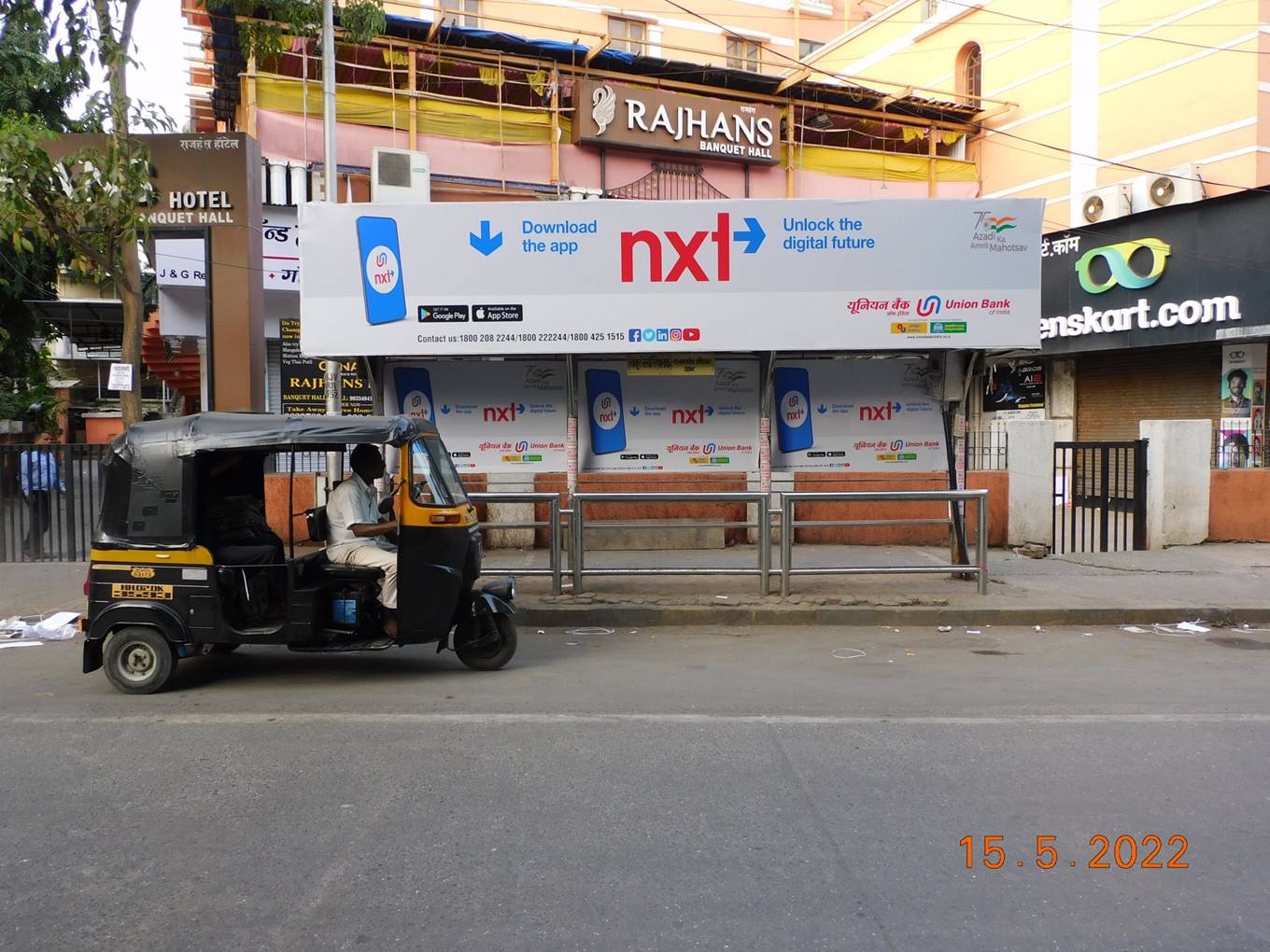 Bus Queue Shelter - N G Acharya Road - Chembur Station, Chembur, Mumbai, Maharashtra Bus Queue Shelter - N G Acharya Road - Chembur Station, Chembur, Mumbai, Maharashtra