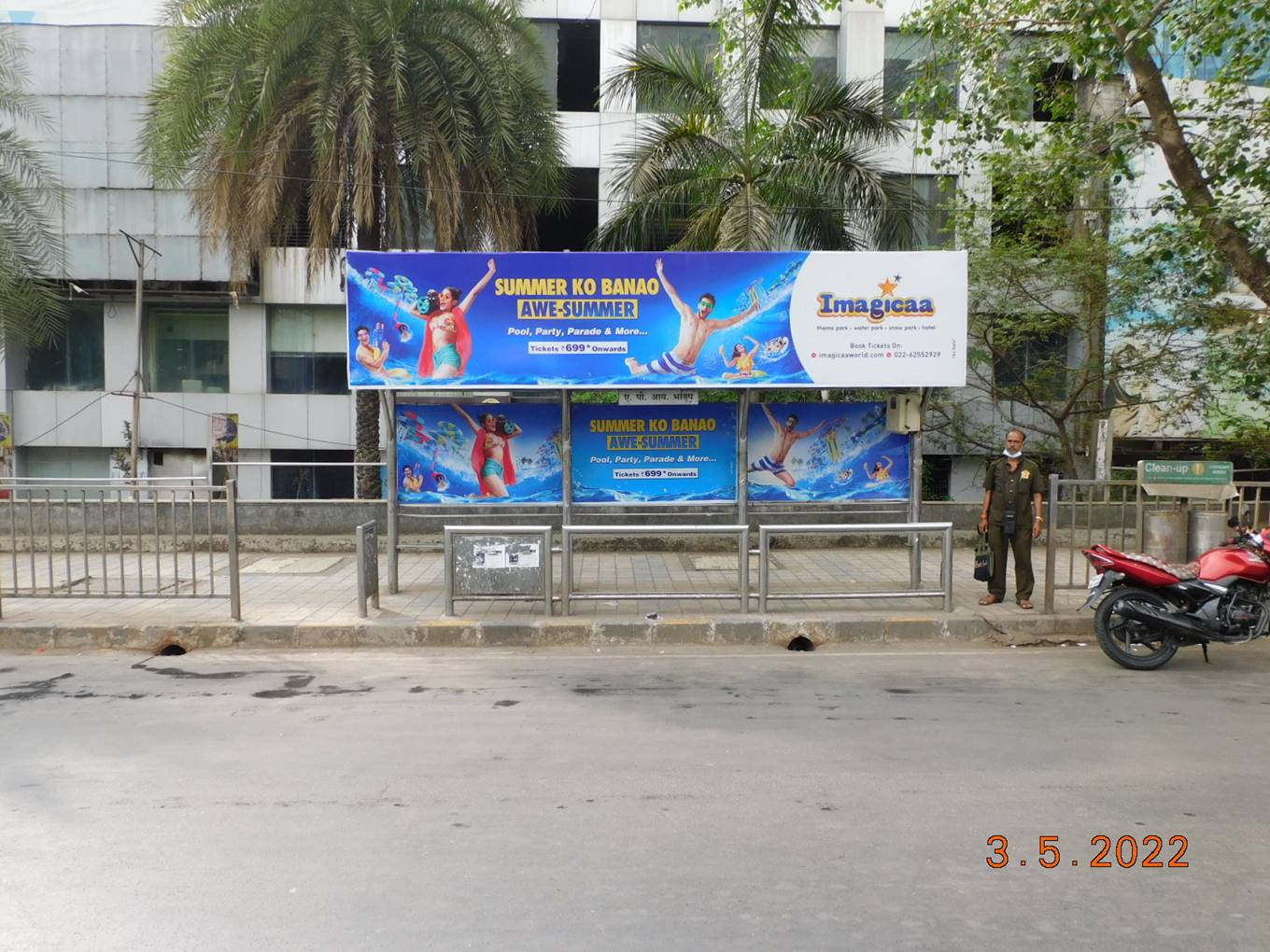 Bus Queue Shelter - L.B.S. Road - Bhandup LBS Marg, O/s Dreams Mall, Bhandup, Mumbai, Maharashtra Bus Queue Shelter - L.B.S. Road - Bhandup LBS Marg, O/s Dreams Mall, Bhandup, Mumbai, Maharashtra