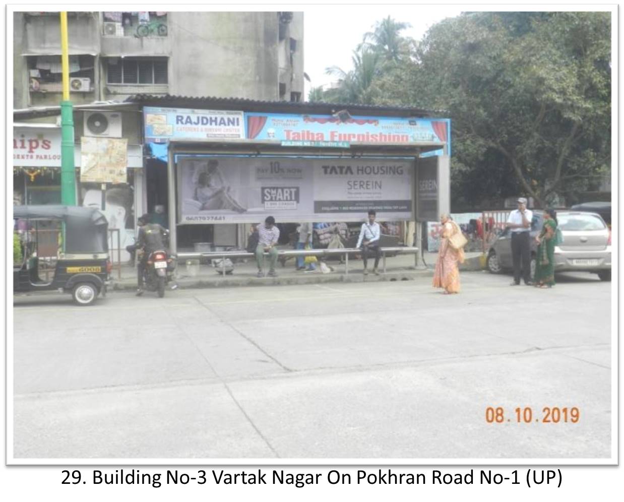 Bus Queue Shelter - - Building No-3 Vartak Nagar On Pokhran Road No-1 (UP), Thane, Mumbai, Maharashtra Bus Queue Shelter - - Building No-3 Vartak Nagar On Pokhran Road No-1 (UP), Thane, Mumbai, Maharashtra