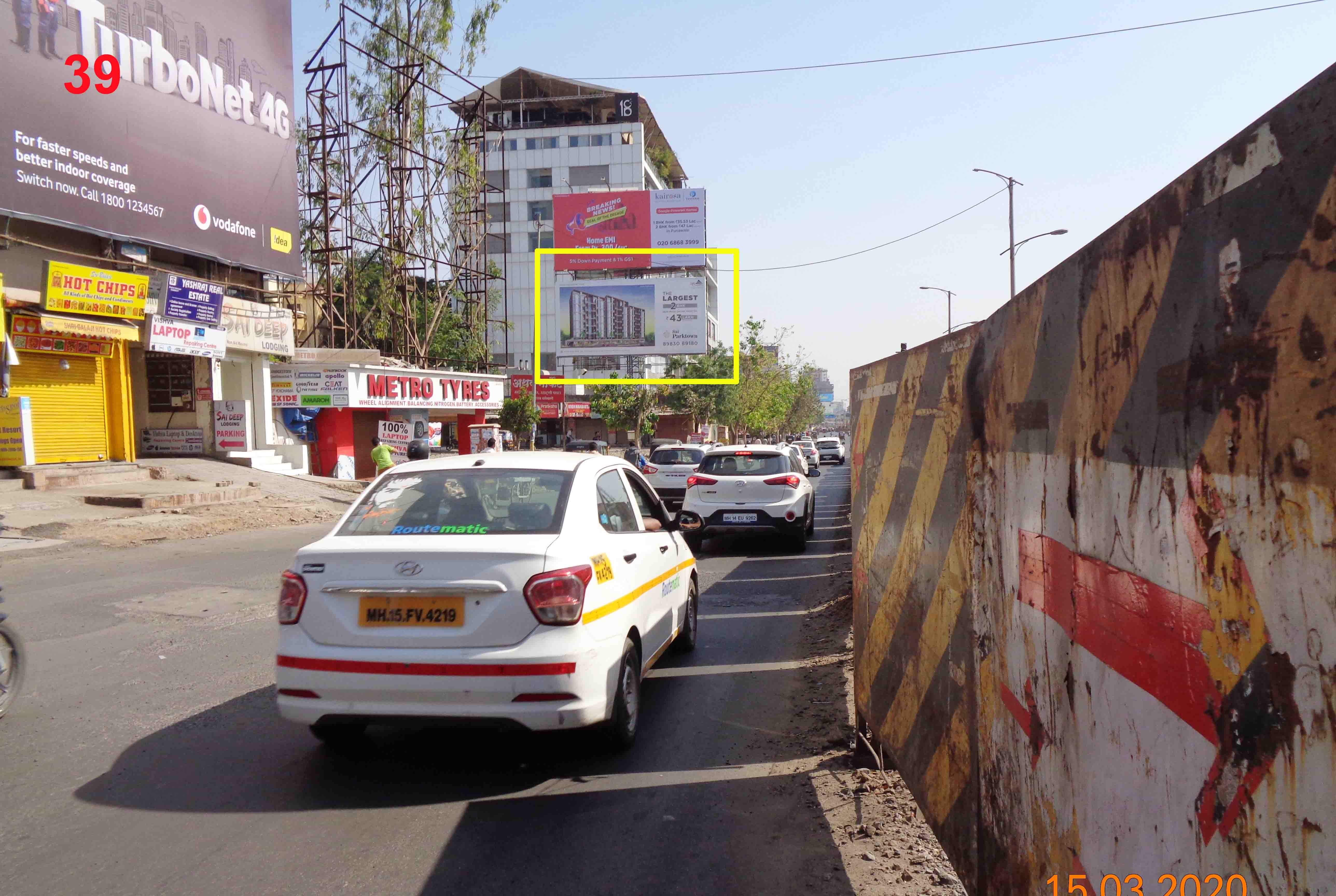 Hording - JAGTAP DAIRY CHOWK, Pune, Maharashtra Hording - JAGTAP DAIRY CHOWK, Pune, Maharashtra