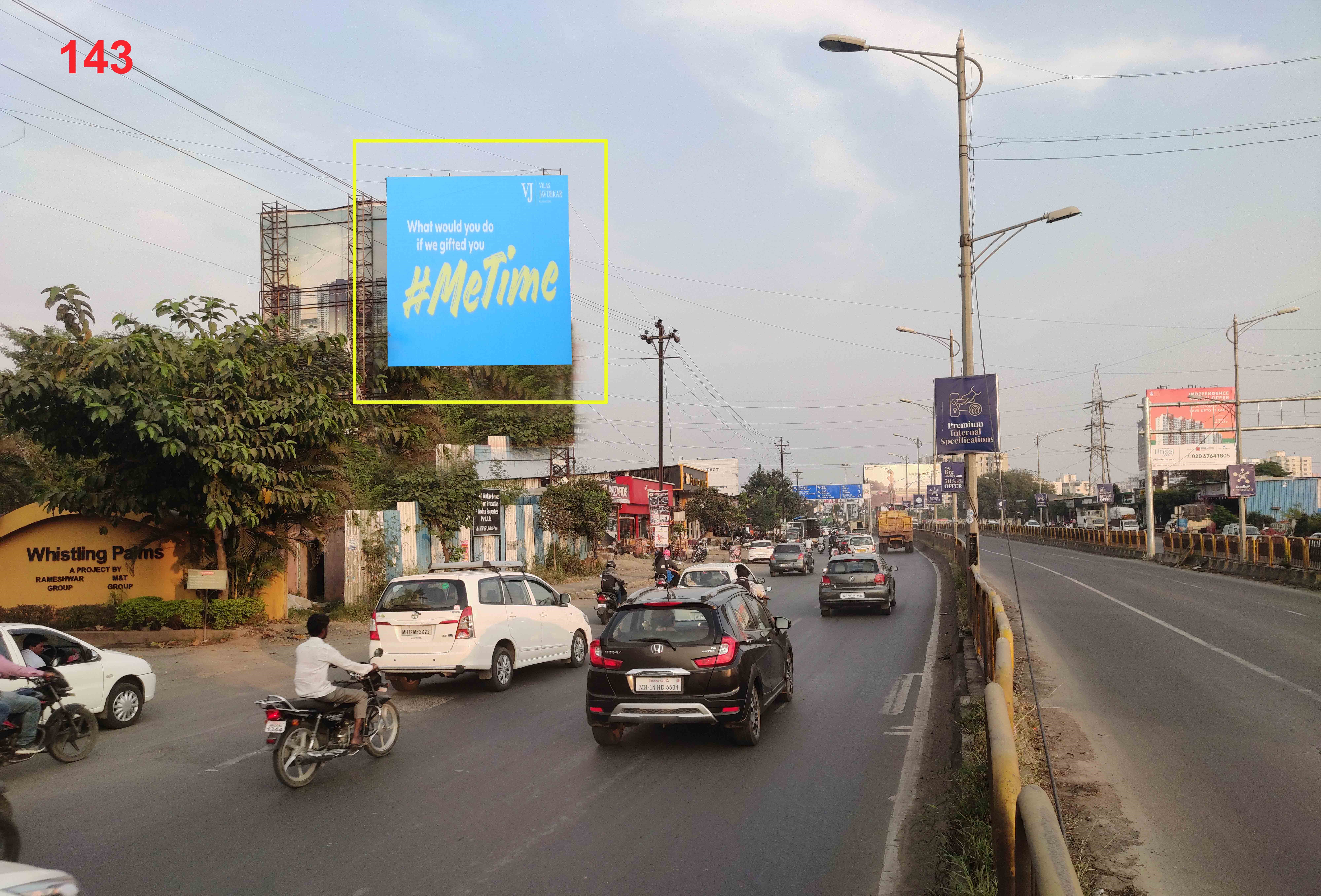 Hording - WAKAD-HINJAWADI ROAD, ., Pune, Maharashtra
