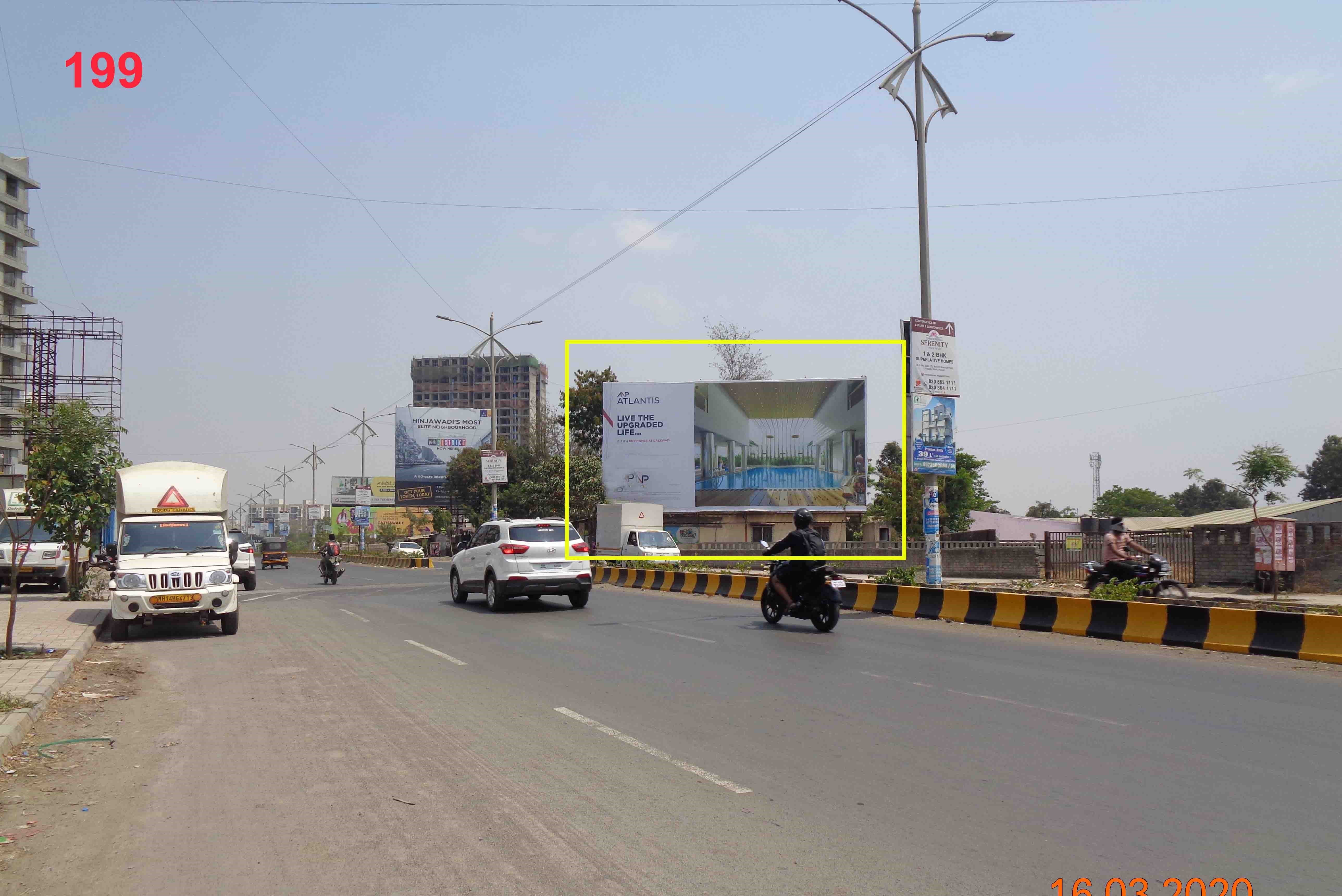Hording - WAKAD-HINJAWADI ROAD, Pune, Maharashtra Hording - WAKAD-HINJAWADI ROAD, Pune, Maharashtra