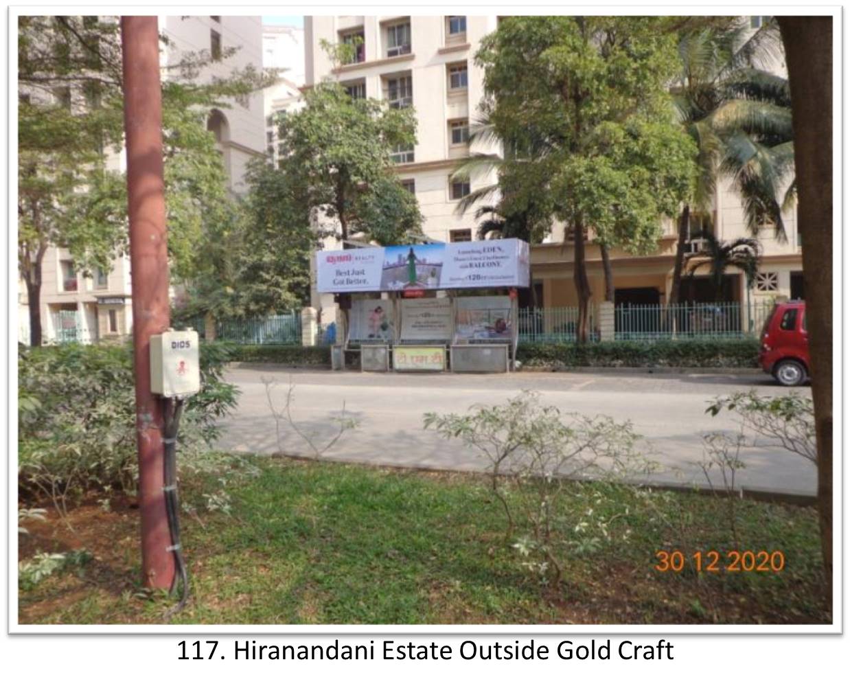 Bus Queue Shelter - - Hiranandani Estate Outside Gold Craft, Thane, Mumbai, Maharashtra Bus Queue Shelter - - Hiranandani Estate Outside Gold Craft, Thane, Mumbai, Maharashtra