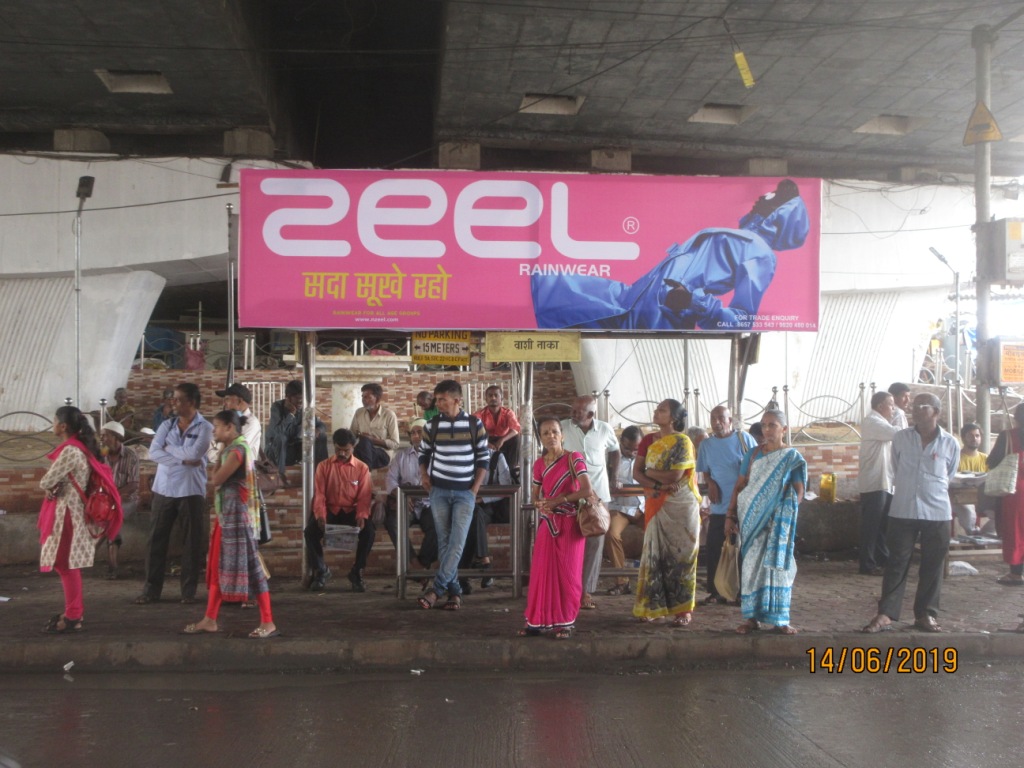 Bus Queue Shelter - - Vashi Naka, Chembur, Mumbai, Maharashtra Bus Queue Shelter - - Vashi Naka, Chembur, Mumbai, Maharashtra