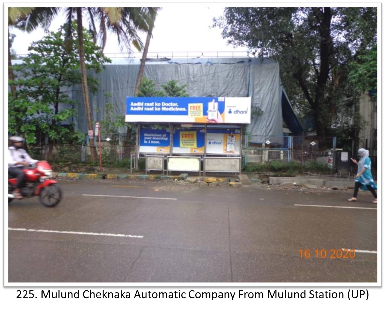 Bus Queue Shelter - - Mulund Cheknaka Automatic Company From Mulund Station (UP), Thane, Mumbai, Maharashtra Bus Queue Shelter - - Mulund Cheknaka Automatic Company From Mulund Station (UP), Thane, Mumbai, Maharashtra