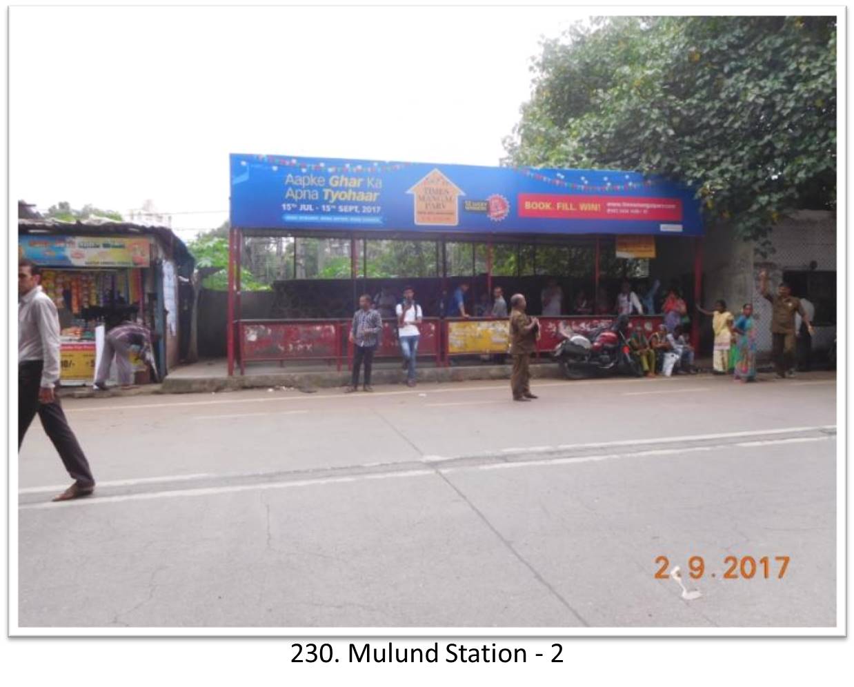 Bus Queue Shelter - - Mulund Station - 2, Thane, Mumbai, Maharashtra Bus Queue Shelter - - Mulund Station - 2, Thane, Mumbai, Maharashtra