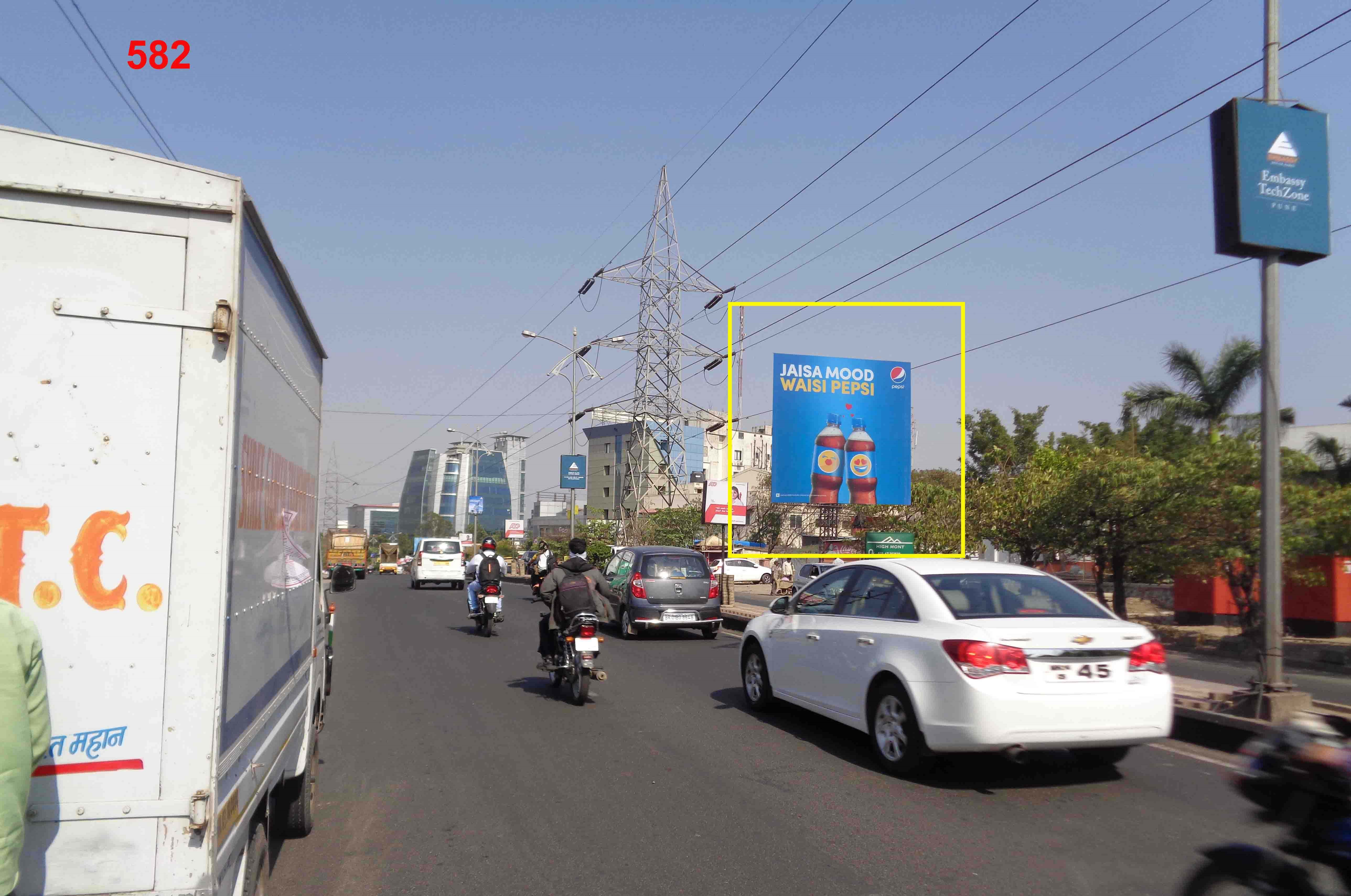 Hording - HINAJWADI IT PARK ROAD, Pune, Maharashtra Hording - HINAJWADI IT PARK ROAD, Pune, Maharashtra