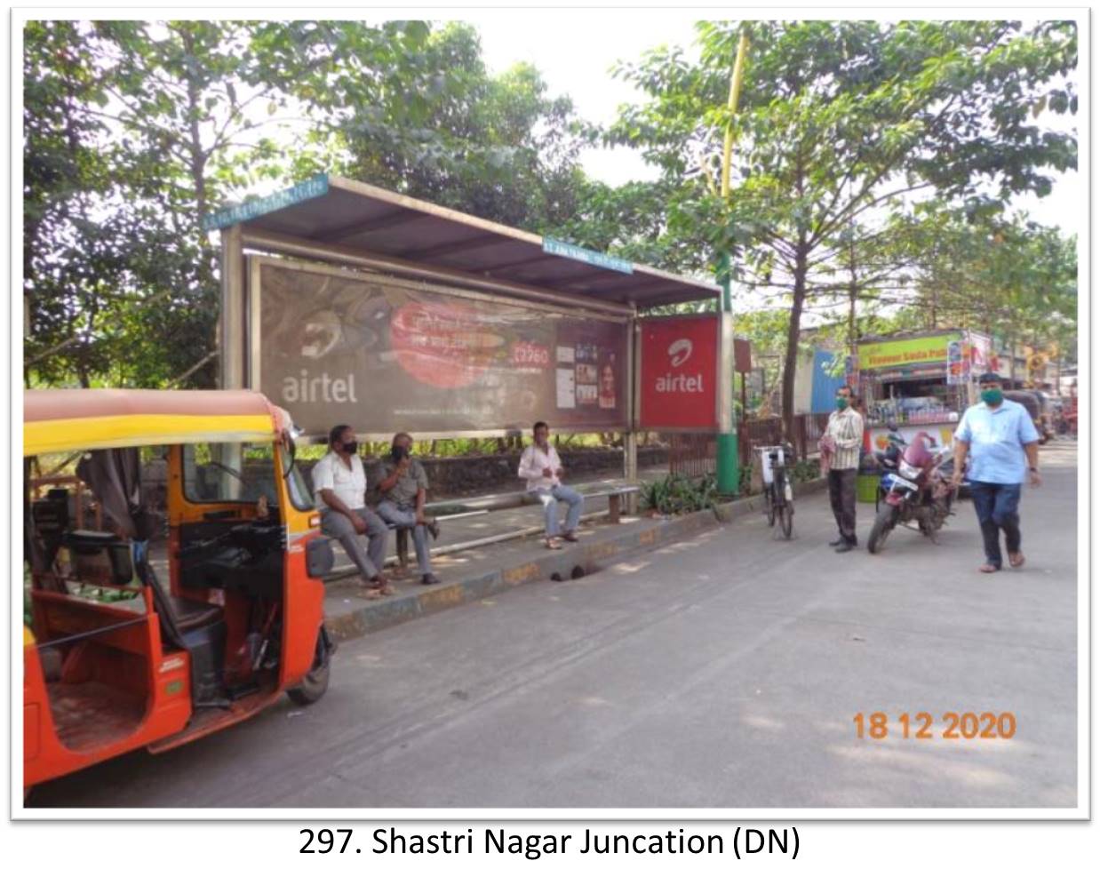 Bus Queue Shelter - - Shastri Nagar Juncation (DN), Thane, Mumbai, Maharashtra Bus Queue Shelter - - Shastri Nagar Juncation (DN), Thane, Mumbai, Maharashtra