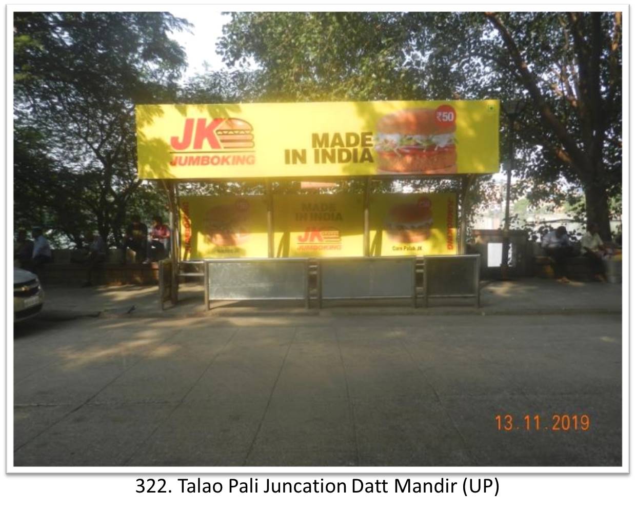 Bus Queue Shelter - - Talao Pali Juncation Datt Mandir (UP), Thane, Mumbai, Maharashtra Bus Queue Shelter - - Talao Pali Juncation Datt Mandir (UP), Thane, Mumbai, Maharashtra