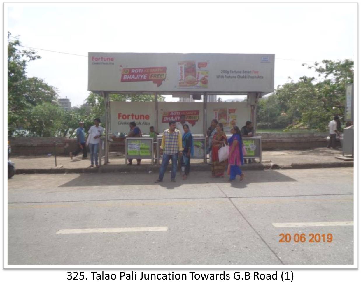 Bus Queue Shelter - - Talao Pali Juncation Towards G.B Road (1), Thane, Mumbai, Maharashtra Bus Queue Shelter - - Talao Pali Juncation Towards G.B Road (1), Thane, Mumbai, Maharashtra