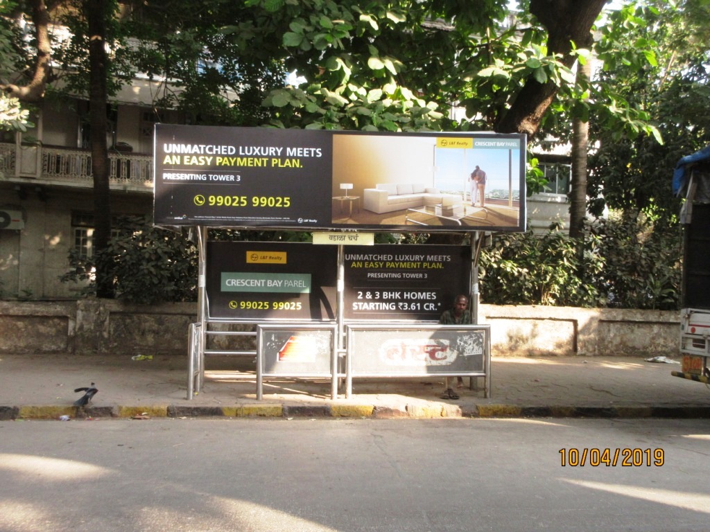 Bus Queue Shelter - - Wadala Church, Wadala, Mumbai, Maharashtra Bus Queue Shelter - - Wadala Church, Wadala, Mumbai, Maharashtra