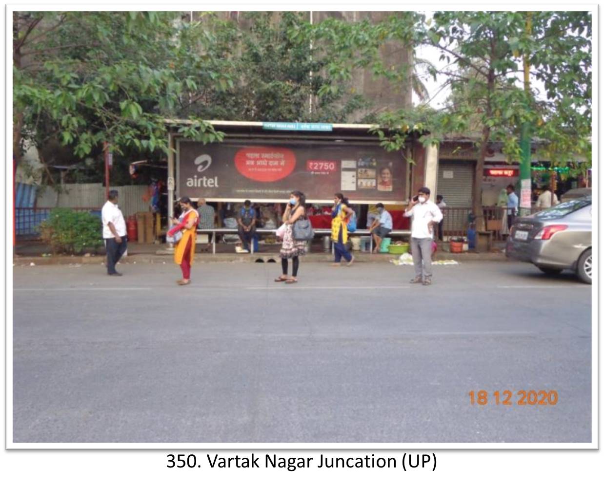 Bus Queue Shelter - - Vartak Nagar Juncation (UP), Thane, Mumbai, Maharashtra Bus Queue Shelter - - Vartak Nagar Juncation (UP), Thane, Mumbai, Maharashtra