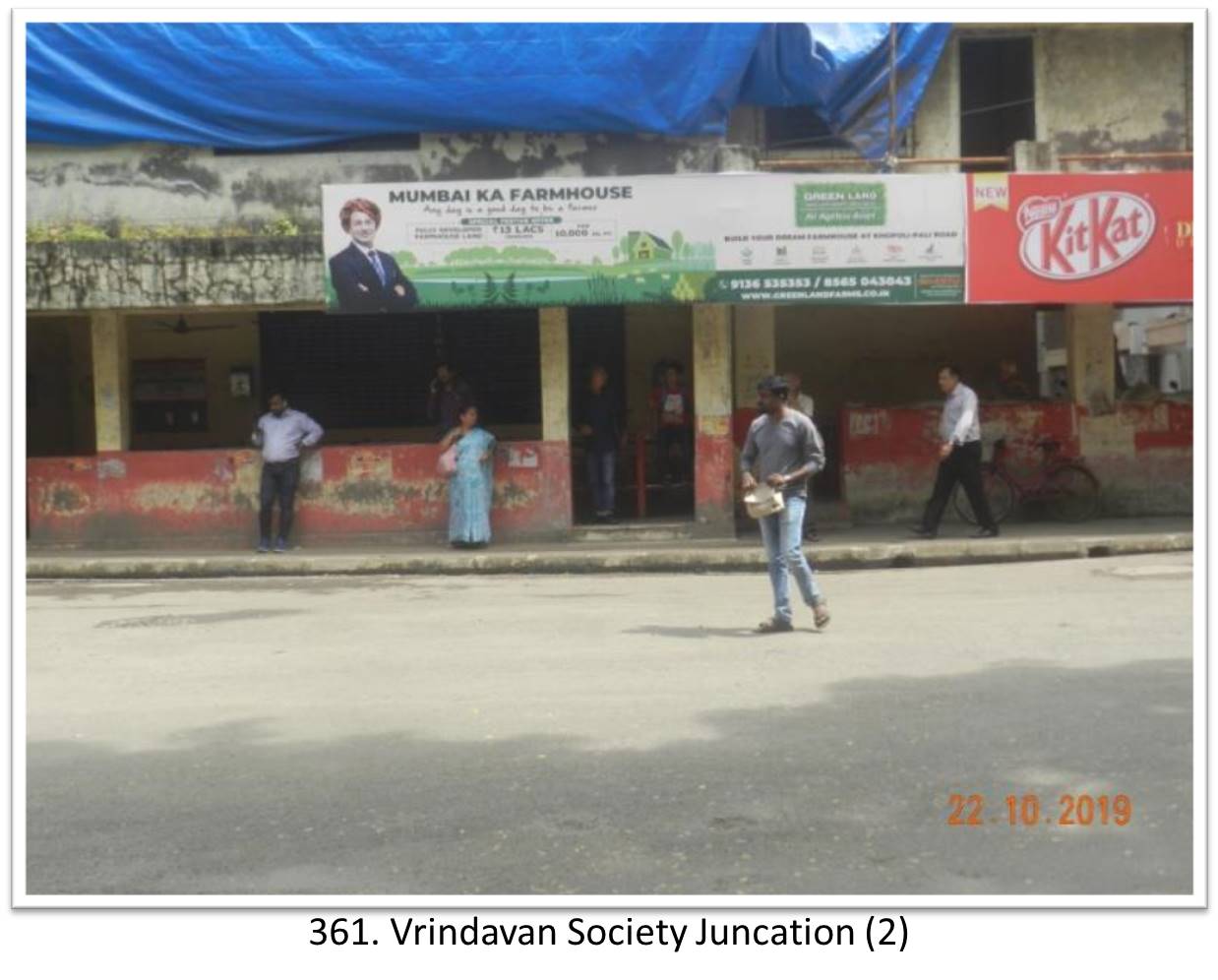 Bus Queue Shelter - - Vrindavan Society Juncation (2), Thane, Mumbai, Maharashtra Bus Queue Shelter - - Vrindavan Society Juncation (2), Thane, Mumbai, Maharashtra