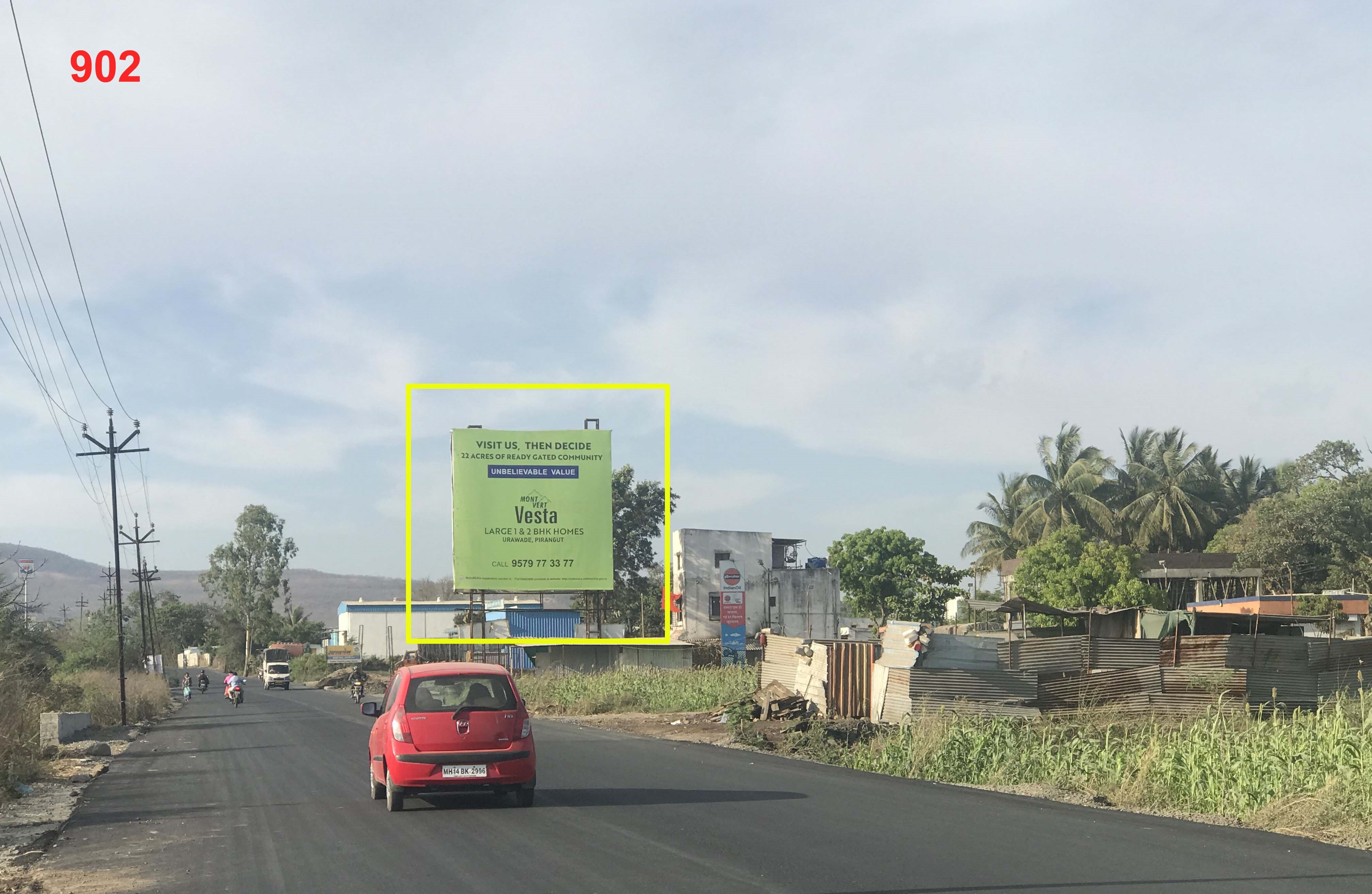 Hording - Hinjawadi - Pirangut Road, Pune, Maharashtra Hording - Hinjawadi - Pirangut Road, Pune, Maharashtra