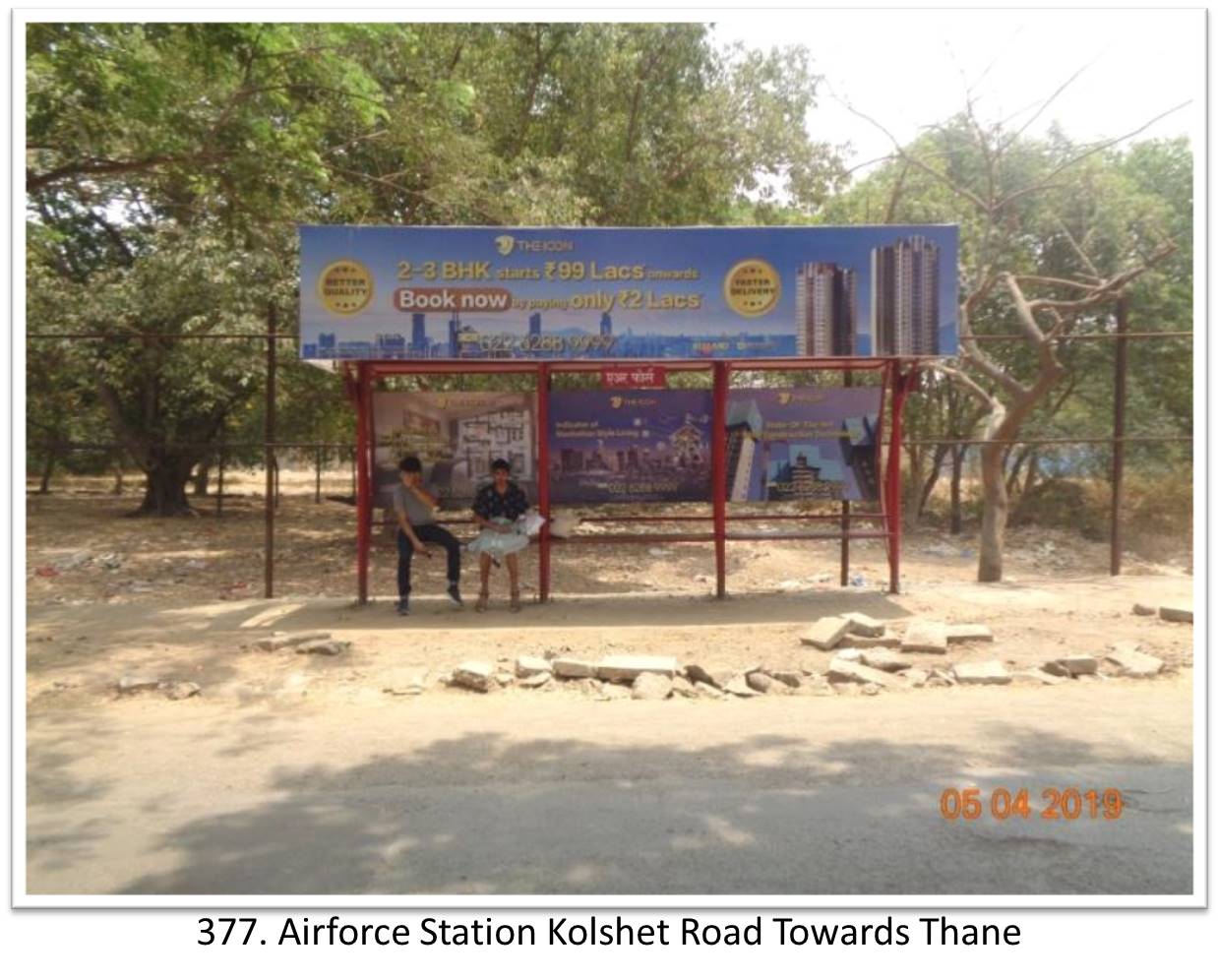 Bus Queue Shelter - - Akash Ganga NR.SVPT School Robodi, Thane, Mumbai, Maharashtra Bus Queue Shelter - - Akash Ganga NR.SVPT School Robodi, Thane, Mumbai, Maharashtra