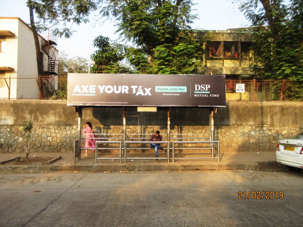 Bus Queue Shelter - - Amulak School, Dadar (E), Mumbai, Maharashtra Bus Queue Shelter - - Amulak School, Dadar (E), Mumbai, Maharashtra