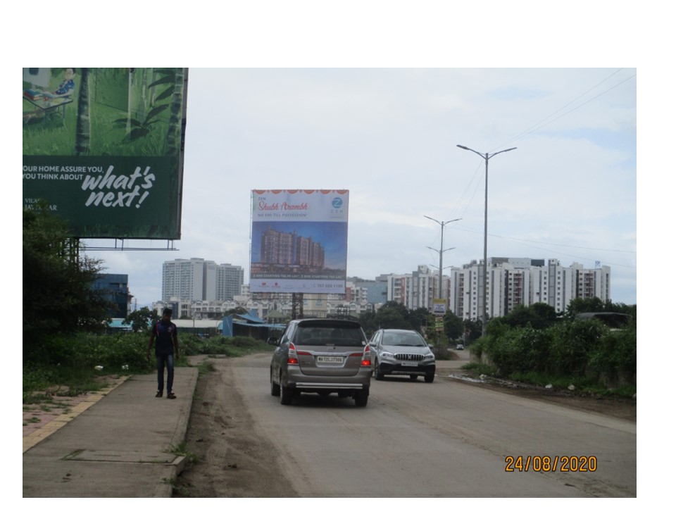 Nonlit - Kharadi Grant Road At Phonix School Traffic Barclays, Pune, Maharashtra Nonlit - Kharadi Grant Road At Phonix School Traffic Barclays, Pune, Maharashtra