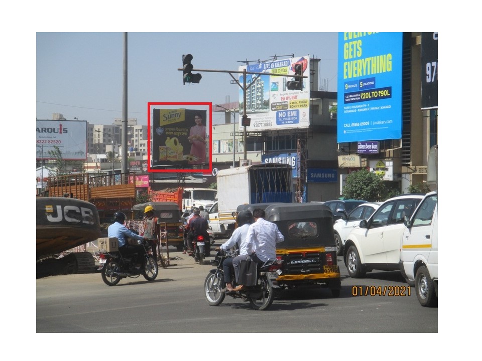 Nonlit - Kharadi Reliance Mart Chowk FTF Kharadi., Pune, Maharashtra Nonlit - Kharadi Reliance Mart Chowk FTF Kharadi., Pune, Maharashtra