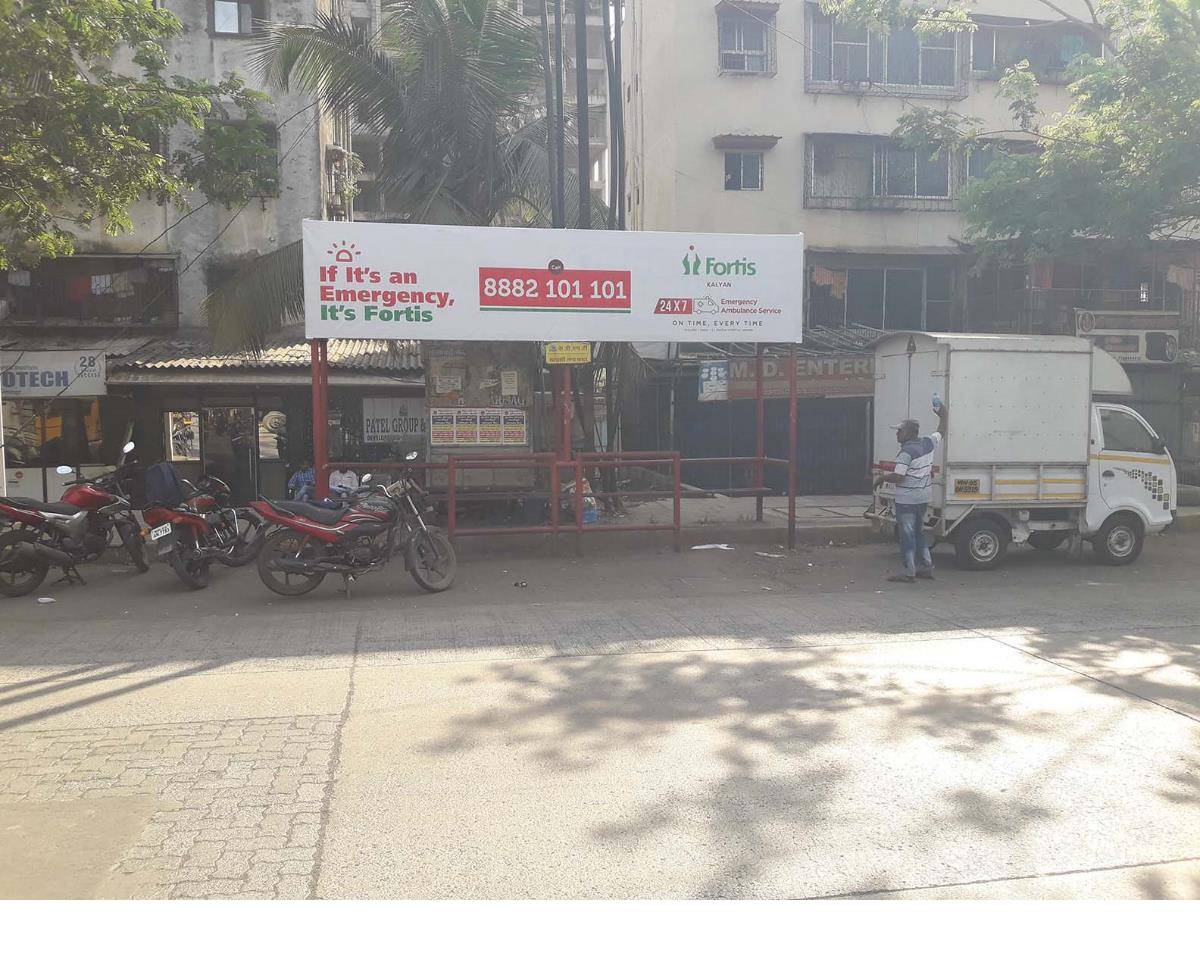 Bus Queue Shelter - Sahyadri Nagar Phata - Sahyadri Phata, Kalyan, Mumbai, Maharashtra Bus Queue Shelter - Sahyadri Nagar Phata - Sahyadri Phata, Kalyan, Mumbai, Maharashtra