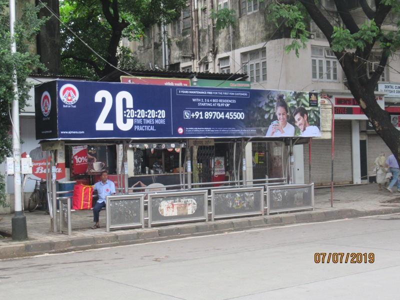 Bus Queue Shelter - B. A. Road - Dadar T.T., Dadar (E), Mumbai, Maharashtra Bus Queue Shelter - B. A. Road - Dadar T.T., Dadar (E), Mumbai, Maharashtra
