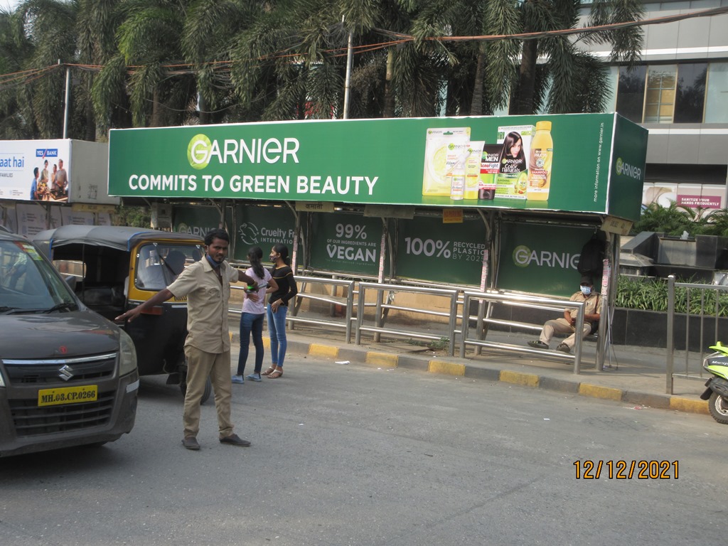 Bus Queue Shelter - L. B. S. Road - Kamani-3, Kurla (W), Mumbai, Maharashtra Bus Queue Shelter - L. B. S. Road - Kamani-3, Kurla (W), Mumbai, Maharashtra