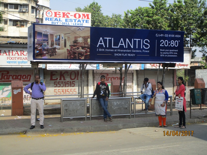 Bus Queue Shelter - R. C. Chemburkar Road - Chembur Colony, Chembur, Mumbai, Maharashtra Bus Queue Shelter - R. C. Chemburkar Road - Chembur Colony, Chembur, Mumbai, Maharashtra