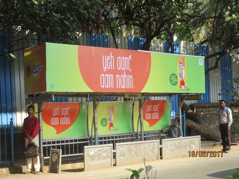 Bus Queue Shelter - R. C. Chemburkar Road - Shanti Baug, Chembur, Mumbai, Maharashtra Bus Queue Shelter - R. C. Chemburkar Road - Shanti Baug, Chembur, Mumbai, Maharashtra