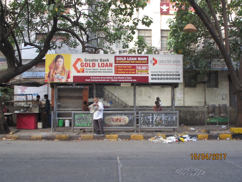 Bus Queue Shelter - M. G. S. Marg - Sharda Cinema, Dadar (E), Mumbai, Maharashtra Bus Queue Shelter - M. G. S. Marg - Sharda Cinema, Dadar (E), Mumbai, Maharashtra