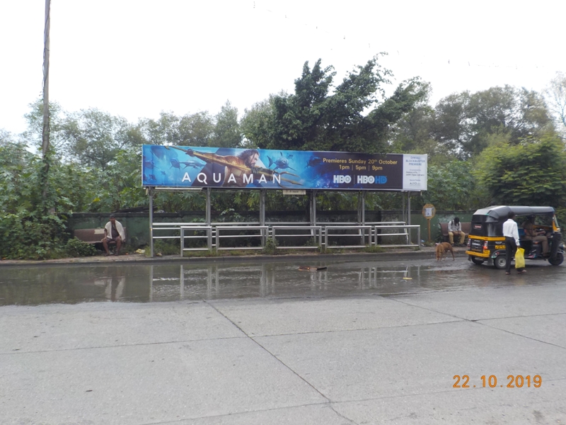 Bus Queue Shelter - Sant Rohidas Marg - T - Junction, Dharavi, Mumbai, Maharashtra Bus Queue Shelter - Sant Rohidas Marg - T - Junction, Dharavi, Mumbai, Maharashtra