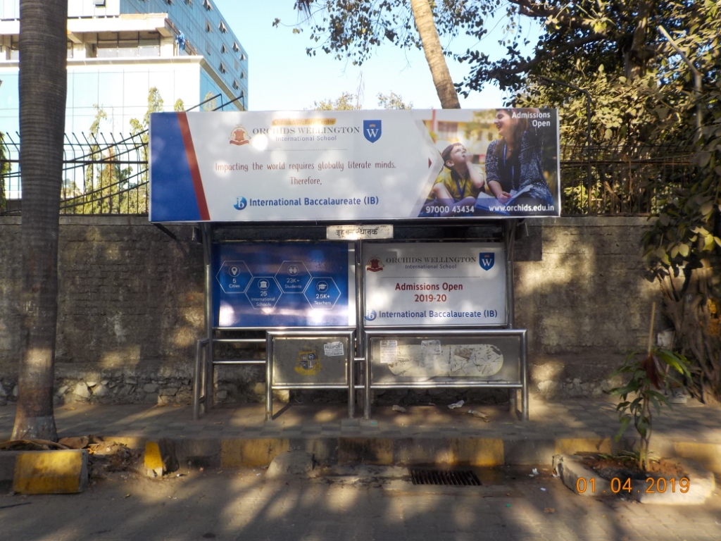 Bus Queue Shelter - Opp Juhu Gymkhana - Juhu Bus Station, Juhu, Mumbai, Maharashtra Bus Queue Shelter - Opp Juhu Gymkhana - Juhu Bus Station, Juhu, Mumbai, Maharashtra