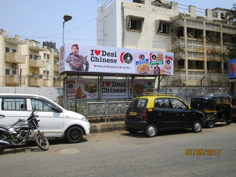 Bus Queue Shelter - Air India Road - Air India Colony, Kalina, Mumbai, Maharashtra Bus Queue Shelter - Air India Road - Air India Colony, Kalina, Mumbai, Maharashtra