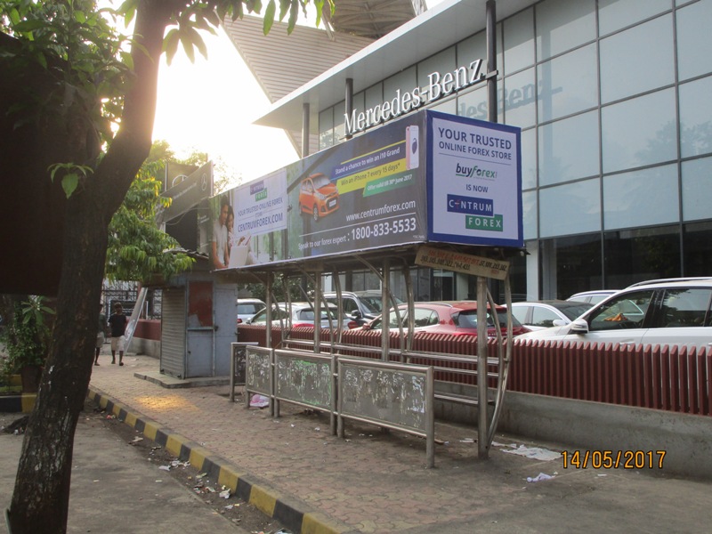 Bus Queue Shelter - C. S. T. Road - Metro Co., Kalina, Mumbai, Maharashtra Bus Queue Shelter - C. S. T. Road - Metro Co., Kalina, Mumbai, Maharashtra