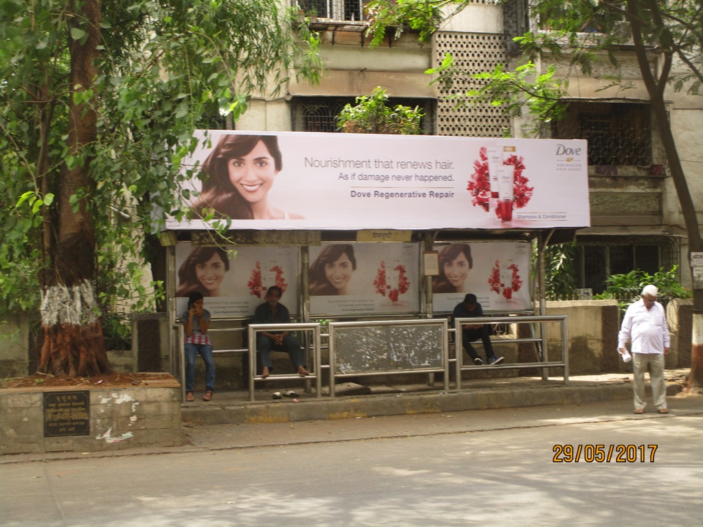 Bus Queue Shelter - Shivshruti Marg - Shivsrusti,   Kurla (E),   Mumbai,   Maharashtra