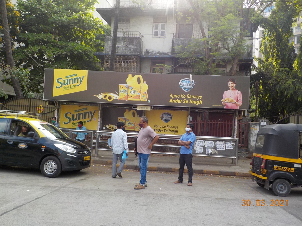Bus Queue Shelter - L. B. S. Road - Anjanabai Nagar, Kurla (W), Mumbai, Maharashtra Bus Queue Shelter - L. B. S. Road - Anjanabai Nagar, Kurla (W), Mumbai, Maharashtra