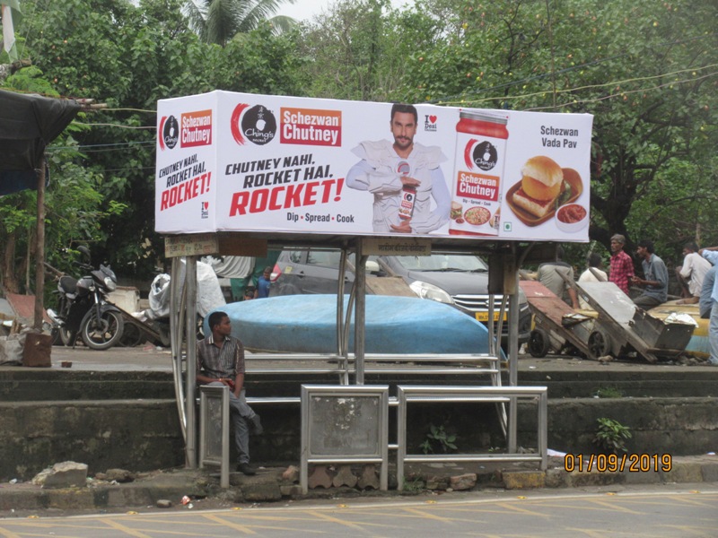 Bus Queue Shelter - Mahim Bandra Road - Mahim Causeway, Mahim, Mumbai, Maharashtra Bus Queue Shelter - Mahim Bandra Road - Mahim Causeway, Mahim, Mumbai, Maharashtra