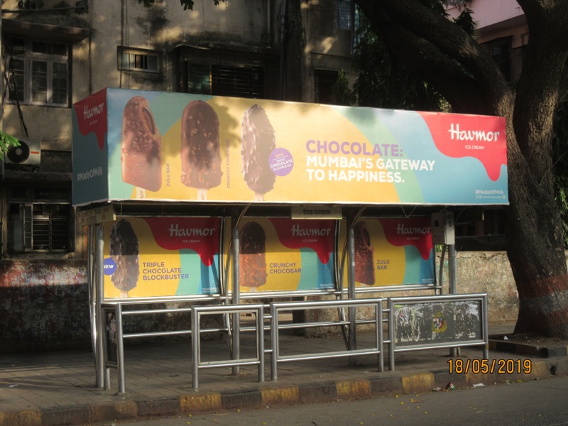 Bus Queue Shelter - B. A. Road - Tilak Hospital, Sion, Mumbai, Maharashtra Bus Queue Shelter - B. A. Road - Tilak Hospital, Sion, Mumbai, Maharashtra