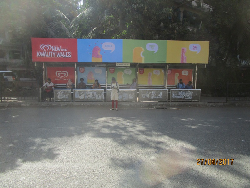 Bus Queue Shelter - Kannamwar Nagar Road - Kannamwar Nagar No. 2, Vikhroli (E), Mumbai, Maharashtra Bus Queue Shelter - Kannamwar Nagar Road - Kannamwar Nagar No. 2, Vikhroli (E), Mumbai, Maharashtra