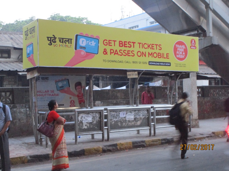 Bus Queue Shelter - Kidwai Marg - Wadala Station, Wadala, Mumbai, Maharashtra Bus Queue Shelter - Kidwai Marg - Wadala Station, Wadala, Mumbai, Maharashtra