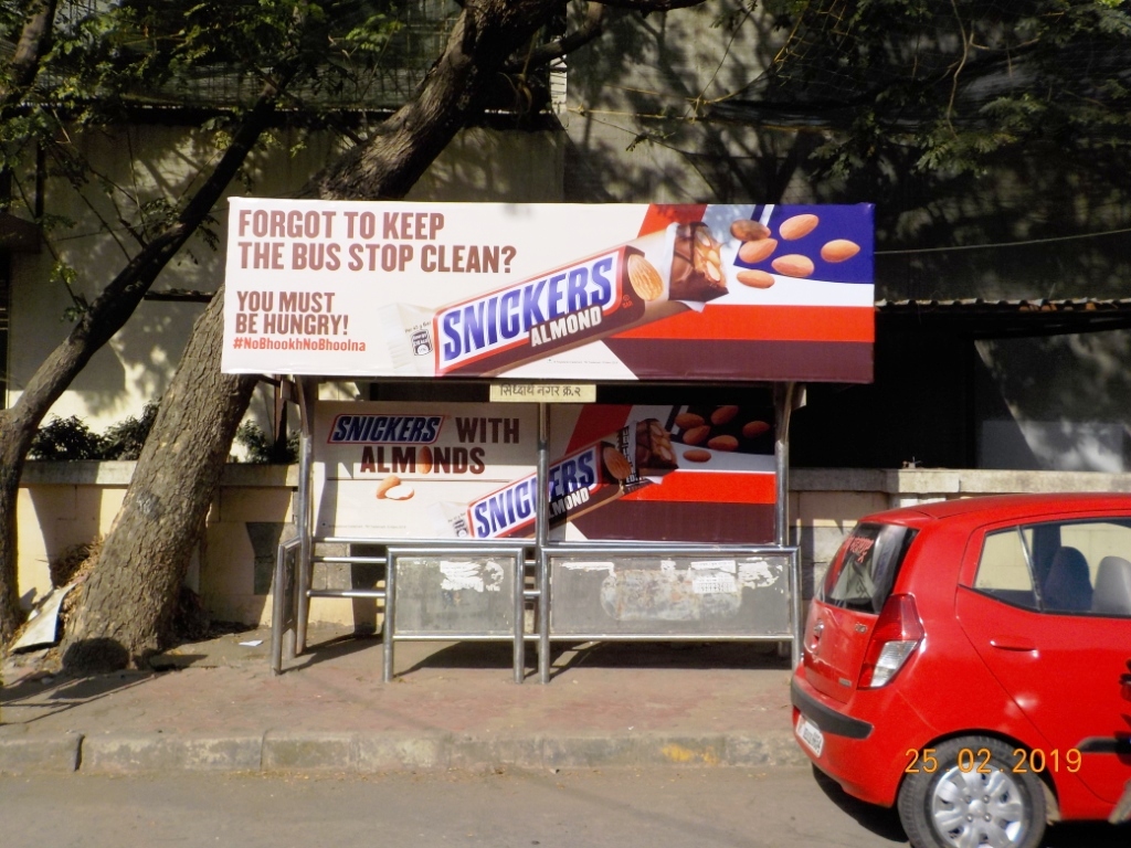 Bus Queue Shelter - - Siddharth Nagar No.2, Goregaon West, Mumbai, Maharashtra Bus Queue Shelter - - Siddharth Nagar No.2, Goregaon West, Mumbai, Maharashtra