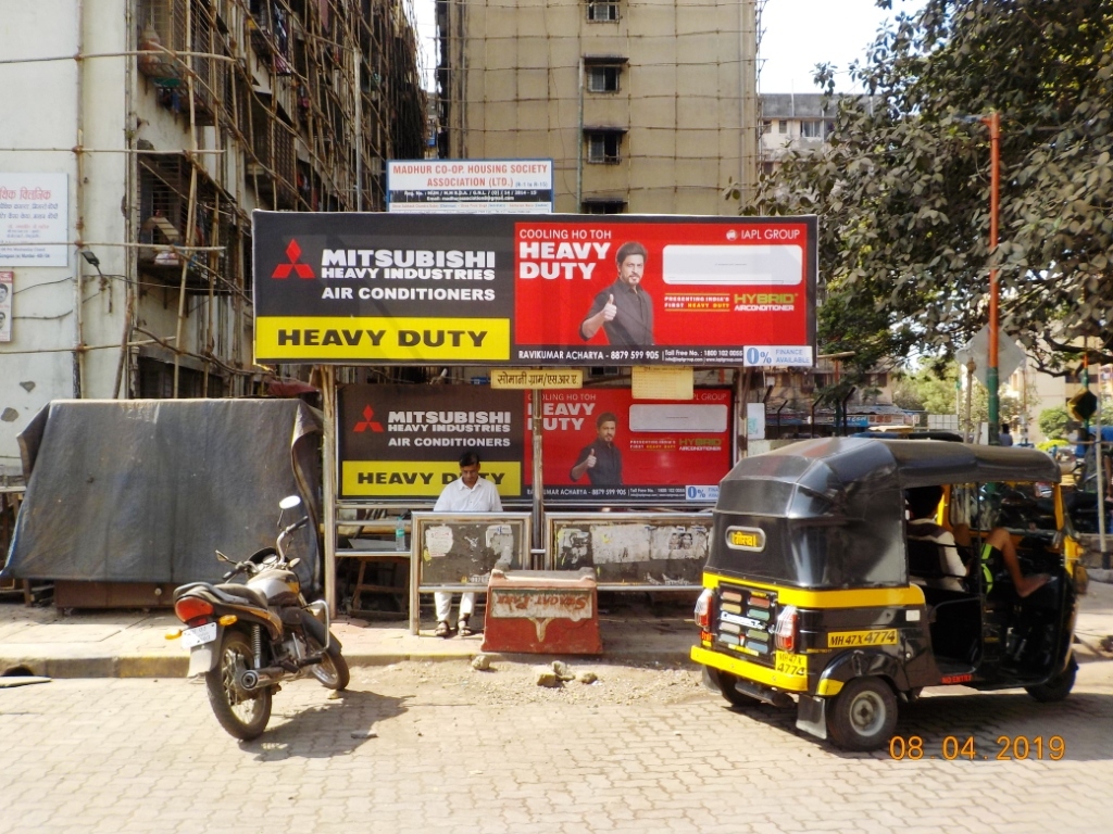 Bus Queue Shelter - - Somanigram (S.R..A Colony), Jogheswari West, Mumbai, Maharashtra Bus Queue Shelter - - Somanigram (S.R..A Colony), Jogheswari West, Mumbai, Maharashtra