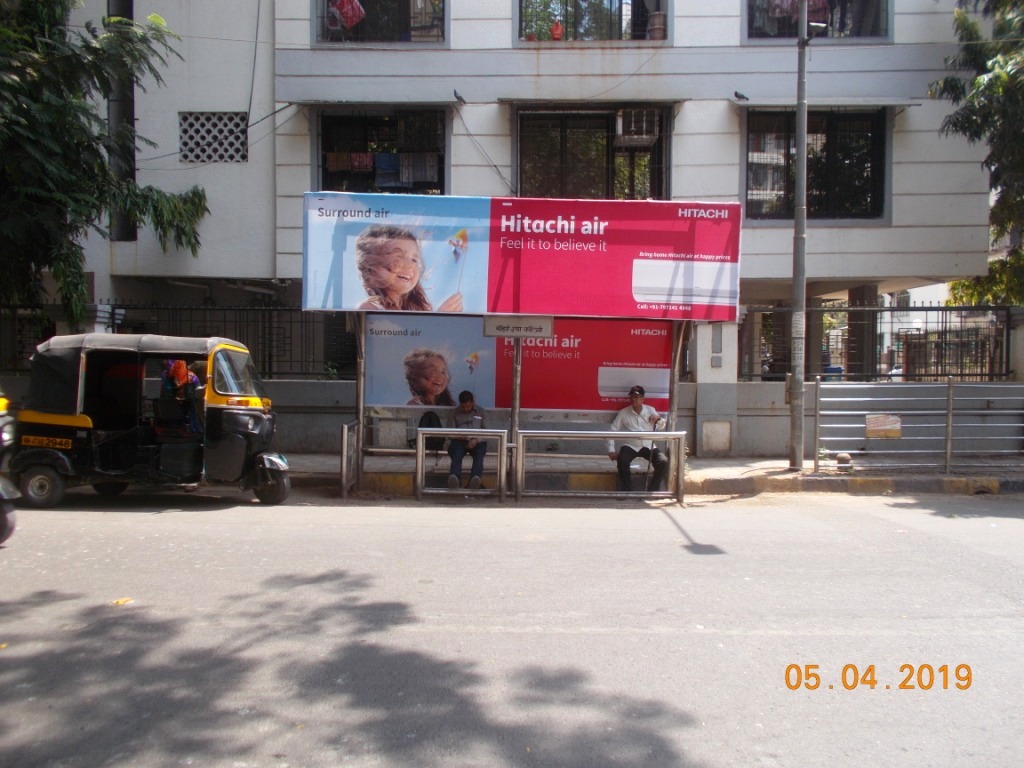 Bus Queue Shelter - - Modern Usha Society, Malad West, Mumbai, Maharashtra Bus Queue Shelter - - Modern Usha Society, Malad West, Mumbai, Maharashtra