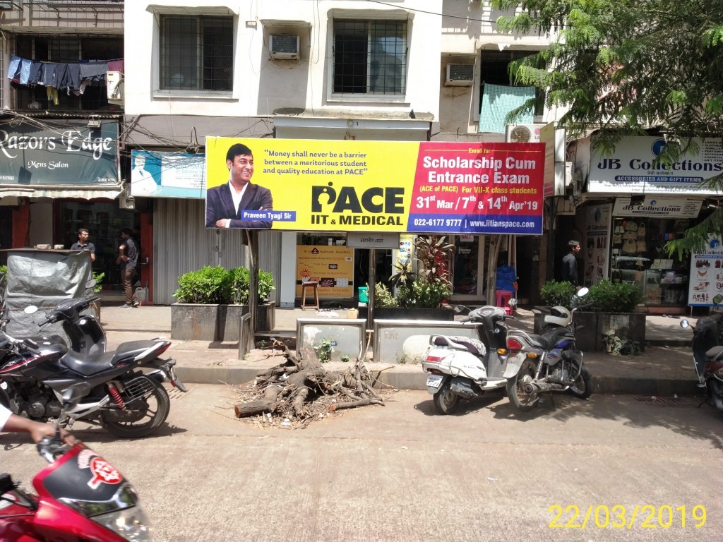 Bus Queue Shelter - - Mahavir Nagar, Kandivali West, Mumbai, Maharashtra Bus Queue Shelter - - Mahavir Nagar, Kandivali West, Mumbai, Maharashtra