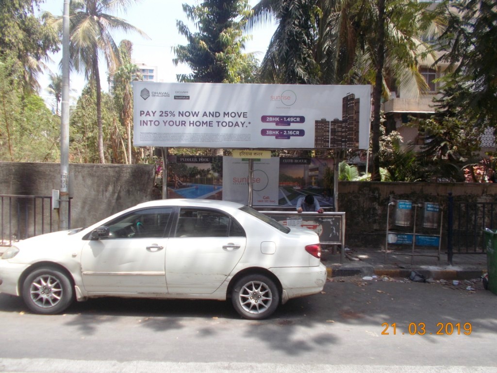 Bus Queue Shelter - - Haridas Nagar, Borivali West, Mumbai, Maharashtra Bus Queue Shelter - - Haridas Nagar, Borivali West, Mumbai, Maharashtra
