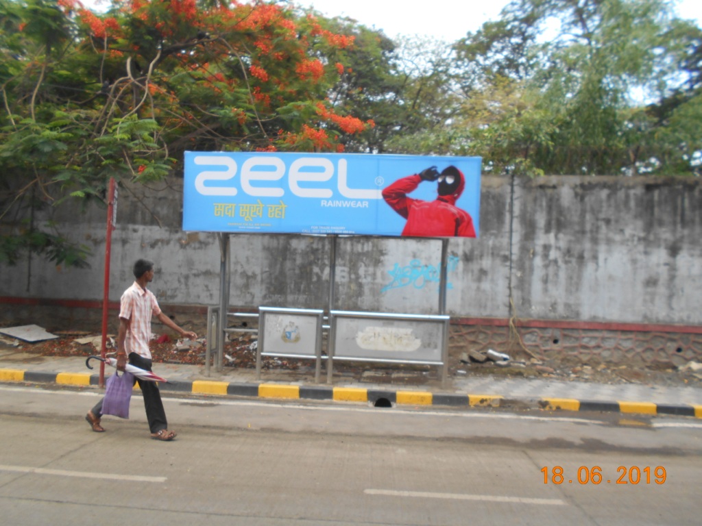Bus Queue Shelter - - Samta Nagar,   Kandivali East,   Mumbai,   Maharashtra