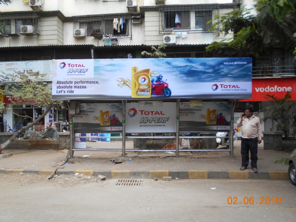 Bus Queue Shelter - Near Thakur Cinema - Angan, Kandivali East, Mumbai, Maharashtra Bus Queue Shelter - Near Thakur Cinema - Angan, Kandivali East, Mumbai, Maharashtra