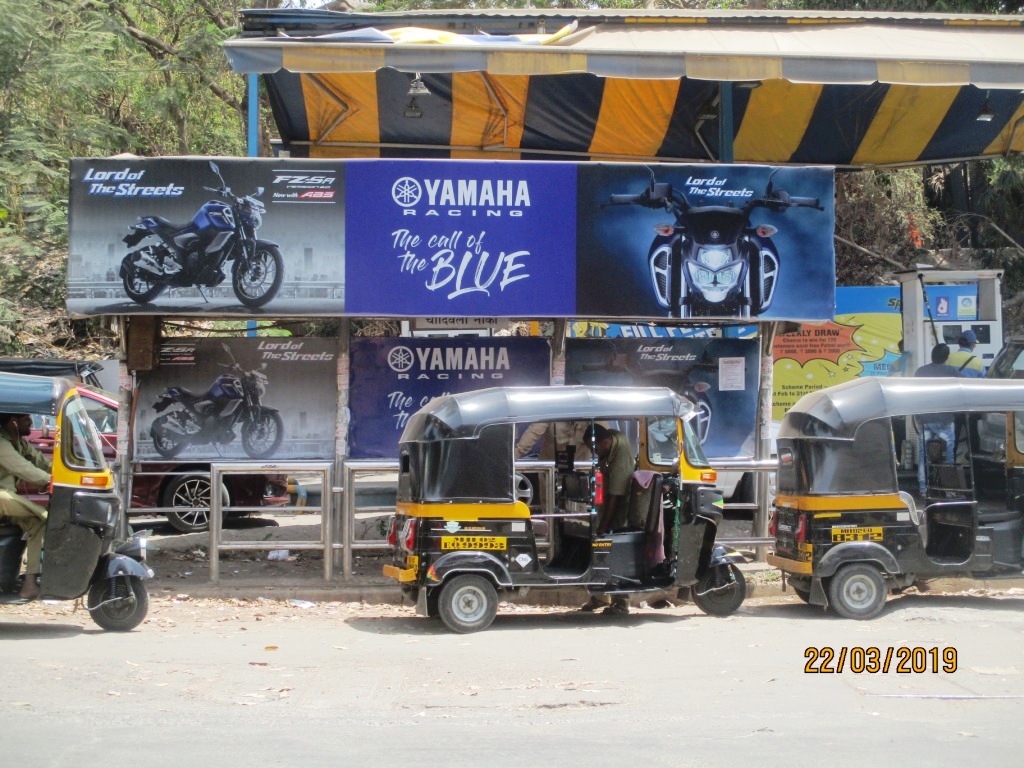 Bus Queue Shelter - Saki Vihar Road - Chandivali Junction, Sakinaka, Mumbai, Maharashtra Bus Queue Shelter - Saki Vihar Road - Chandivali Junction, Sakinaka, Mumbai, Maharashtra