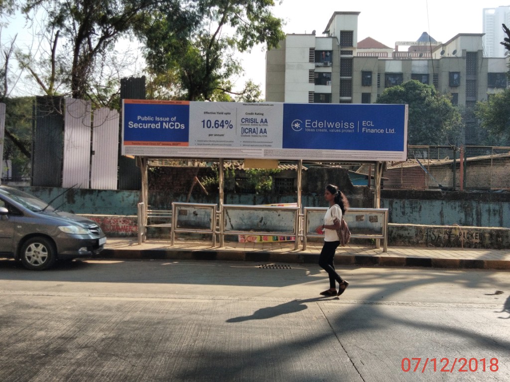 Bus Queue Shelter - Thakur Village - Mercury Vasahat,   Kandivali East,   Mumbai,   Maharashtra