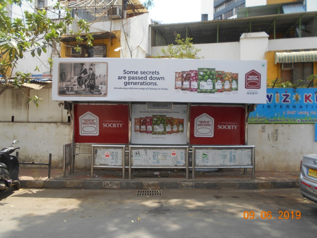 Bus Queue Shelter - Thakur Village - Koteshwar Swami Prasanna, Kandivali East, Mumbai, Maharashtra Bus Queue Shelter - Thakur Village - Koteshwar Swami Prasanna, Kandivali East, Mumbai, Maharashtra